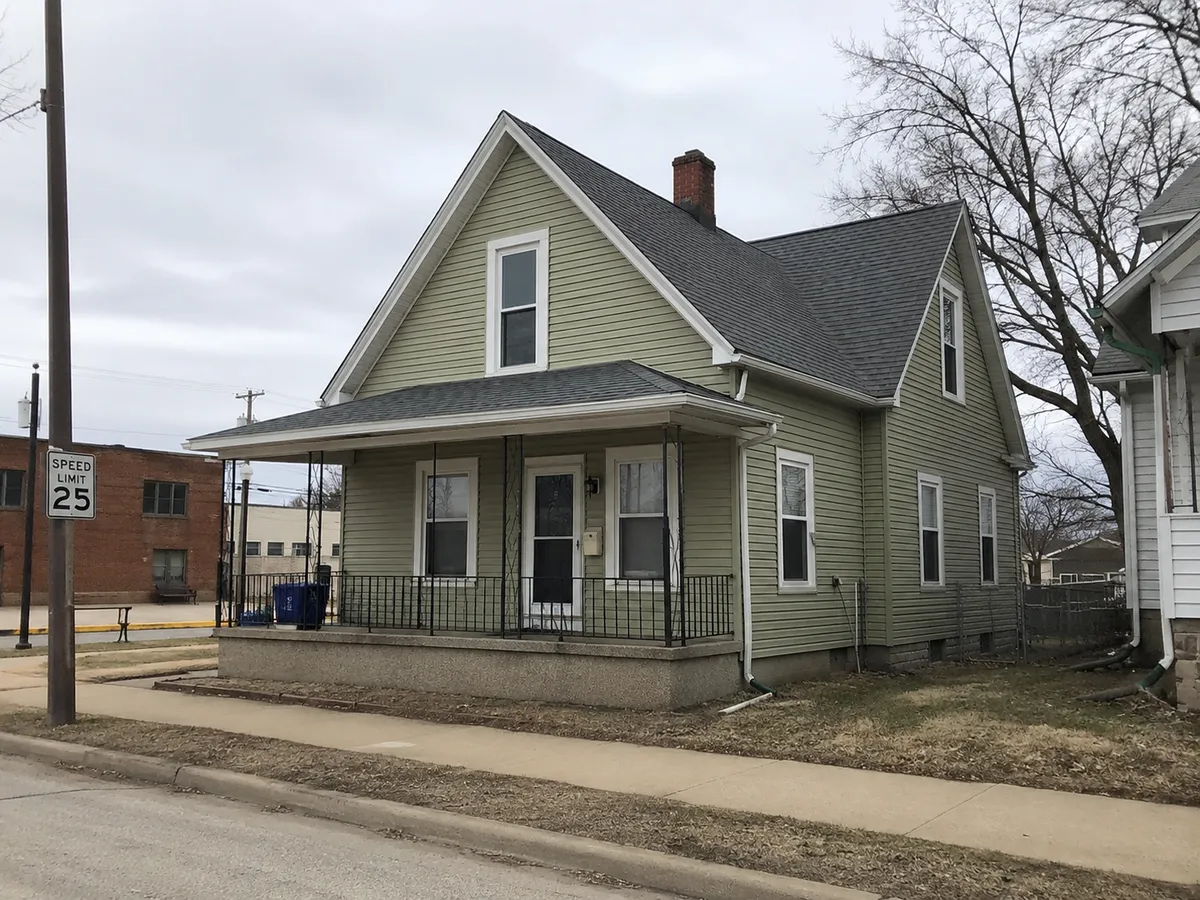 An older home near downtown Waukesha, WI