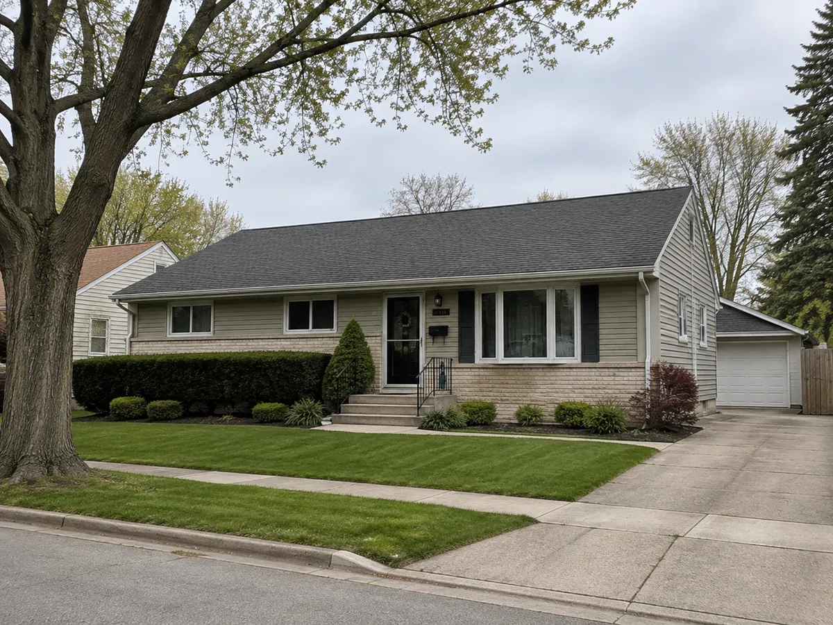 A ranch-style home in Wauwatosa, WI